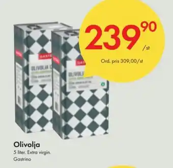 Snabbgross Gastrino Olivolja 5 liter erbjuda