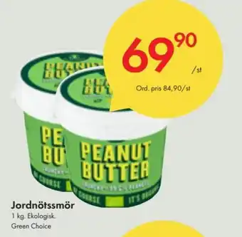 Green Cuisine Jordnötssmör 1 kg