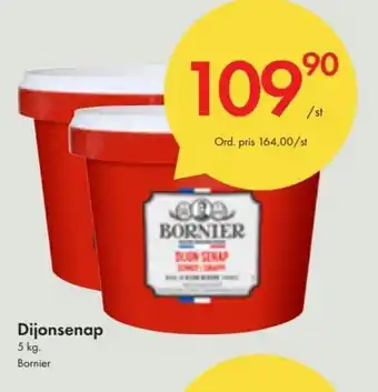 Bornier Dijonsenap 5 kg