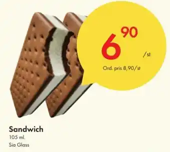 Snabbgross Sia Glass Sandwich 105 ml erbjuda