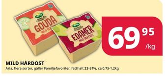 Tempo Arla edamer erbjuda