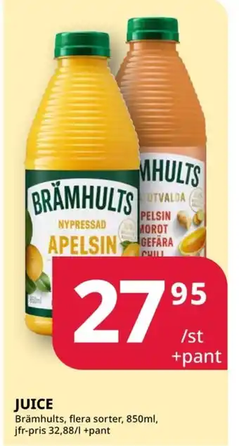 Tempo Brämhults smoothie erbjuda
