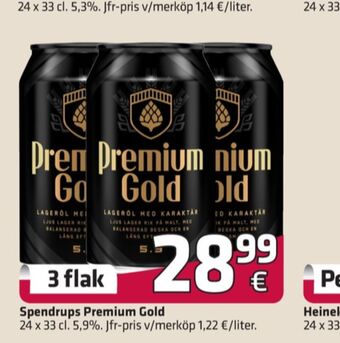Fleggaard Premium gold öl erbjuda