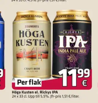 Fleggaard Höga kusten öl erbjuda