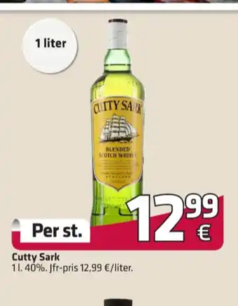 Fleggaard Cutty sark whisky erbjuda