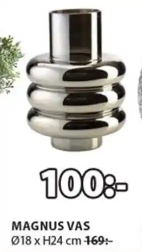 JYSK Magnus Vas ø18 x H24 cm erbjuda