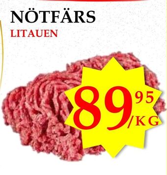 Matmixen Nötfärs erbjuda