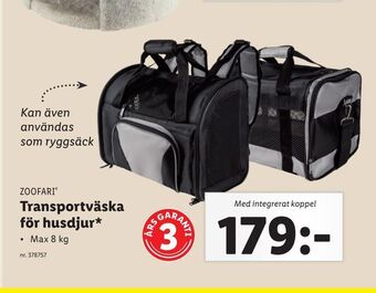Transportväska för husdjur
