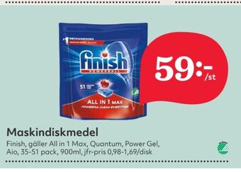 Hemköp Finish diskmaskintabs erbjuda