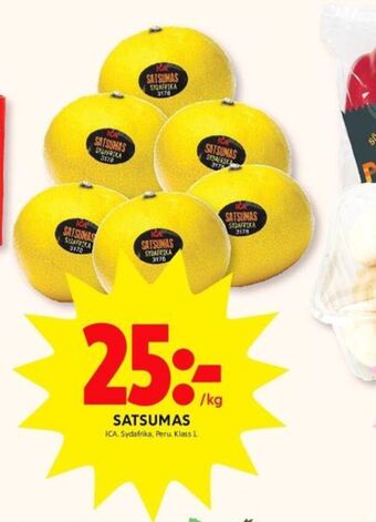 ICA Kvantum Ica satsumas erbjuda