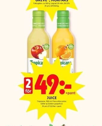 ICA Kvantum Innocent juice erbjuda