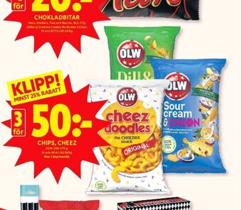 ICA Kvantum Olw chips erbjuda