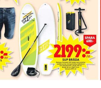 ICA Maxi Bestway paddelbräda erbjuda