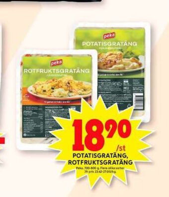 ICA Maxi Peka potatisgratäng erbjuda
