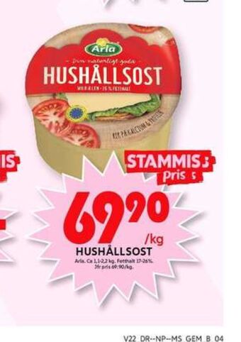 ICA Maxi Arla hushållsost erbjuda