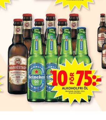 ICA Maxi 0.0 öl erbjuda