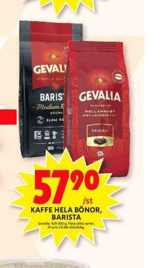 ICA Maxi Mellanrost kaffe malet erbjuda