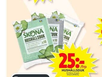 ICA Maxi Skona hushållsduk erbjuda
