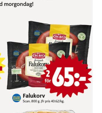 ICA Nära Scan falukorv erbjuda