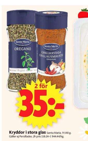 ICA Supermarket Santa maria kryddor erbjuda