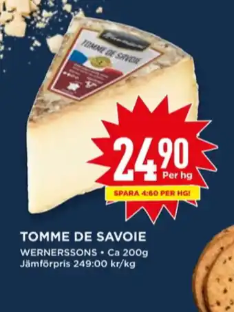 Willys Wernerssons dessertost erbjuda