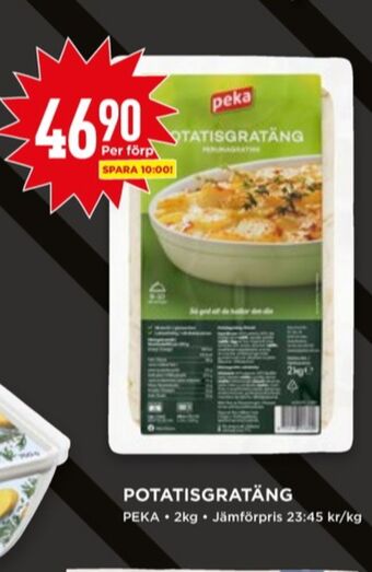 Willys Peka potatisgratäng erbjuda