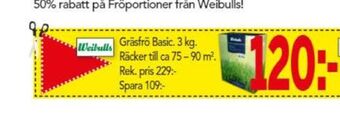 Bo Ohlsson Weibull gräsfrö erbjuda