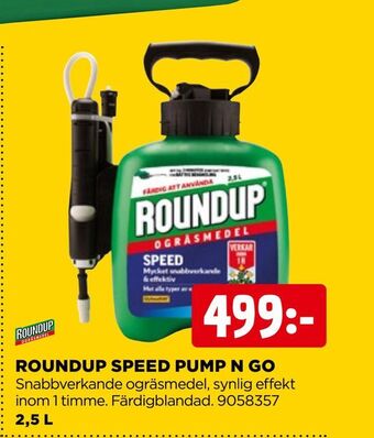 Jem&Fix Roundup speed pump n go erbjuda