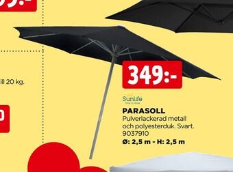 Jem&Fix Parasoll erbjuda