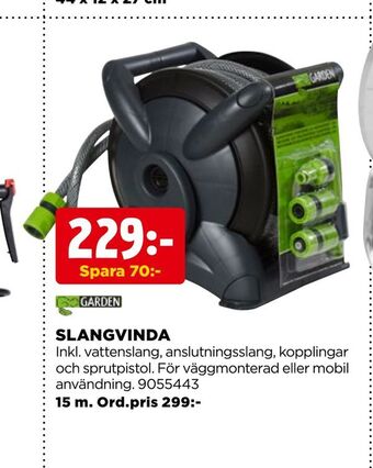 Jem&Fix Slangvinda erbjuda