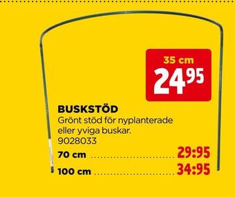 Jem&Fix Buskstöd erbjuda