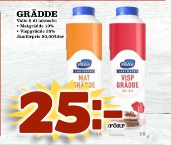 Bonum Matmarknad Grädde erbjuda