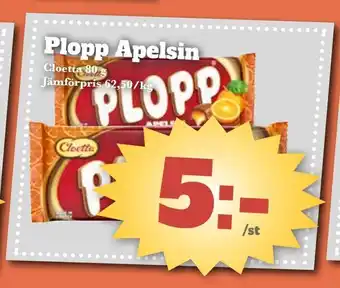 Bonum Matmarknad Plopp Apelsin erbjuda