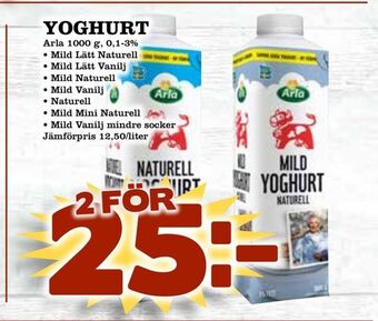 Bonum Matmarknad Yoghurt erbjuda