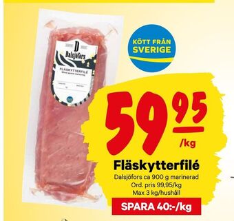 City Gross Fläskytterfilé erbjuda