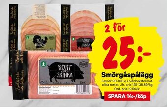 City Gross Smörgåspålägg erbjuda