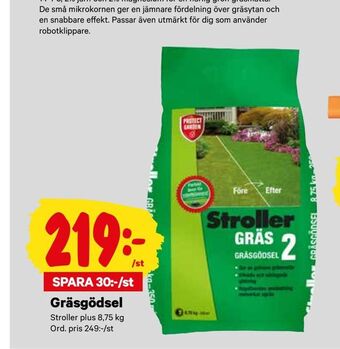 City Gross Gräsgödsel erbjuda