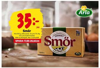 City Gross Smör erbjuda