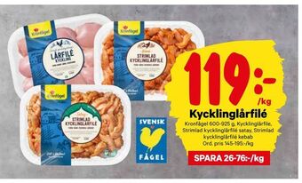 City Gross Kycklinglårfilé erbjuda