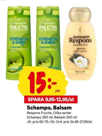 City Gross Schampo, Balsam erbjuda