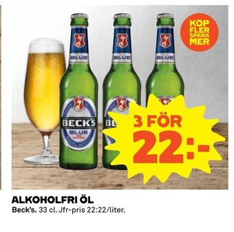 Coop Extra Alkoholfri öl erbjuda