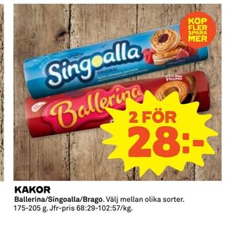 Coop Extra Kakor erbjuda