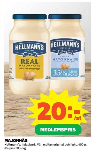 Coop Extra Majonnäs erbjuda