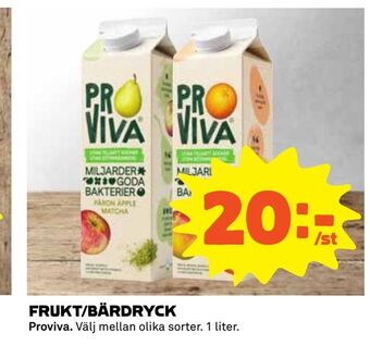 Coop Extra Frukt/bärdryck erbjuda