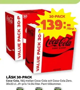 Coop Forum Läsk 30-pack erbjuda