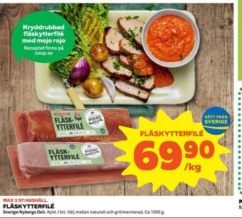 Coop Daglivs Fläskytterfilé erbjuda