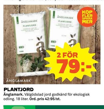 Coop Daglivs Plantjord erbjuda