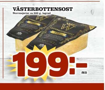 Din Mat Västerbottensost erbjuda