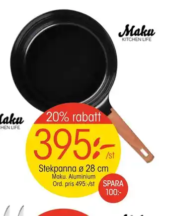 EKO Stekpanna ø 28 cm erbjuda
