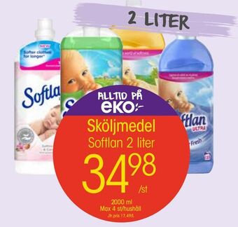 EKO Sköljmedel erbjuda